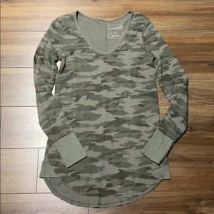 Camo We the Free Henley Shirt